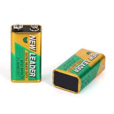 1 pies, 9V Battery – New Leader Heavy Duty for Electronics & DIY Projects