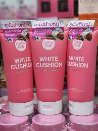 White Cushion Facial Foam Cleanser 120ml Cathy Doll Face Wash (Made In Korea)